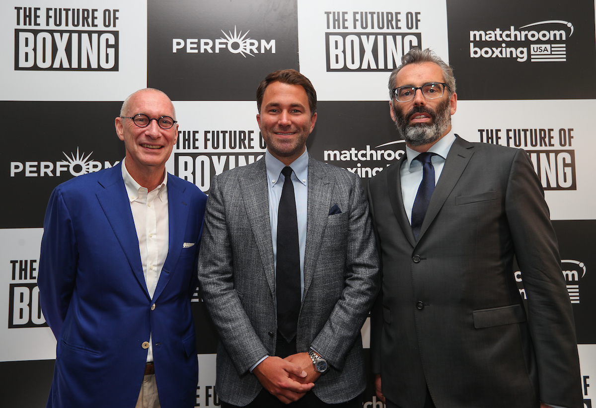 Matchroom Boxing And Perform Group Seal Boxings First Billion Dollar Deal 