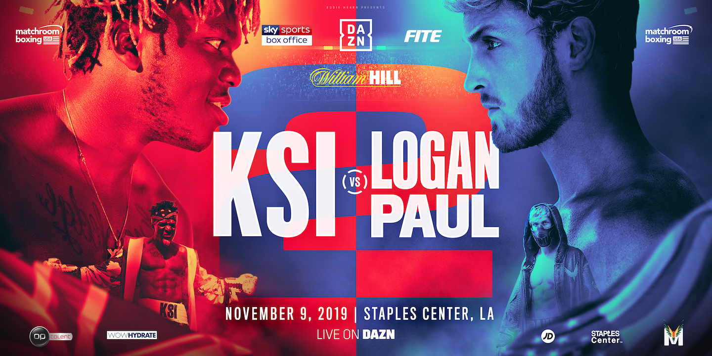 Matchroom Boxing Usa And Fite Join Forces To Distribute Ksi Vs Logan Paul Ii