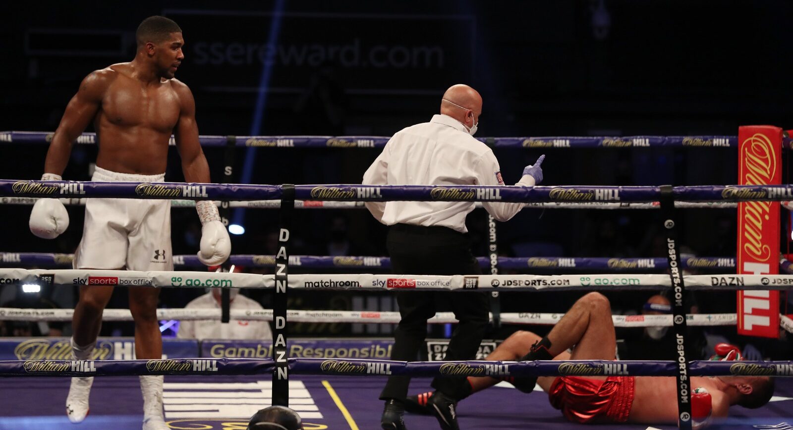 Brutal Joshua knocks out Pulev in nine rounds to retain Heavyweight World Titles