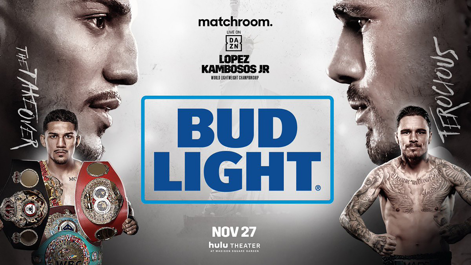 BUD LIGHT BACK LOPEZ VS